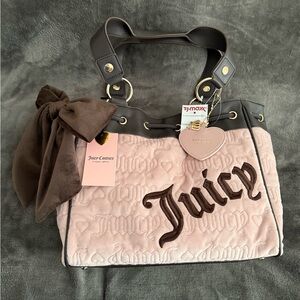 Juicy Couture Pink and Brown daydreamer